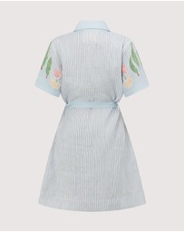 SMWR. by The Somewhere Co - Swan Lake Mini Shirt Dress