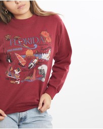 Vintage by The Real Deal - Pre Loved - Vintage 90s Florida Sweatshirt