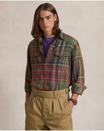 Polo Ralph Lauren - Classic Fit Plaid Linen Workshirt