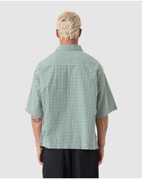 Zanerobe - Box Crop Shirt Forest Check