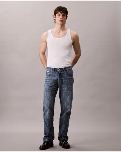 Calvin Klein Jeans - 90s Straight Logo Jeans
