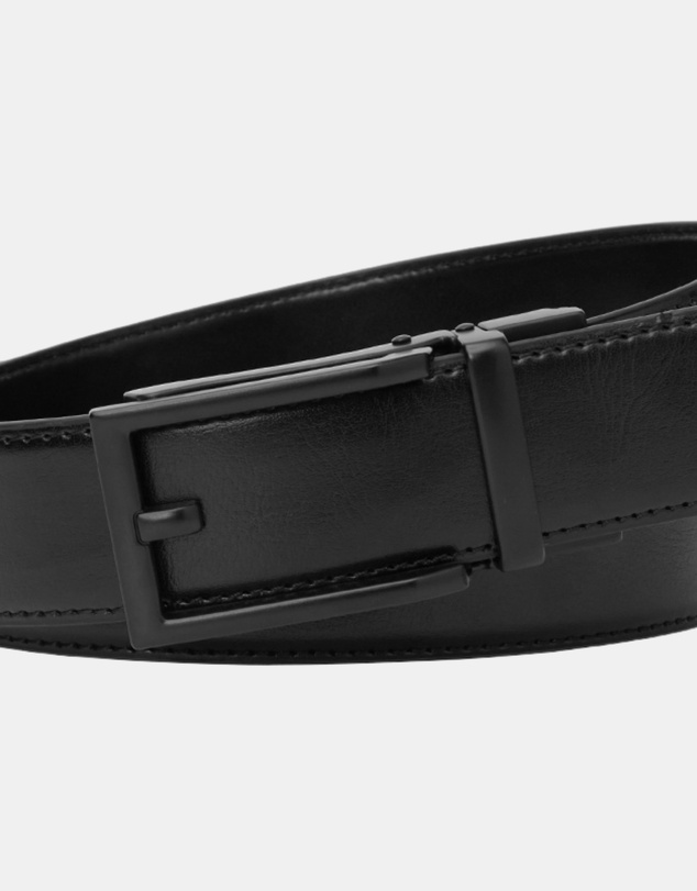 Buckle - Clarke. Australian Made Auto Leather Belt. 35mm width.