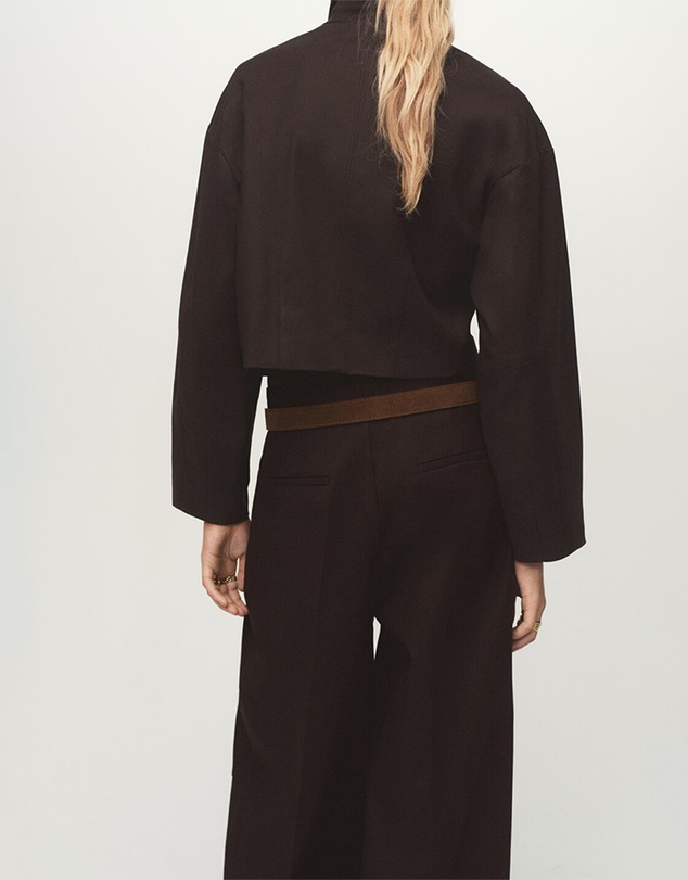 M.N.G - Cropped Jacket With Pockets