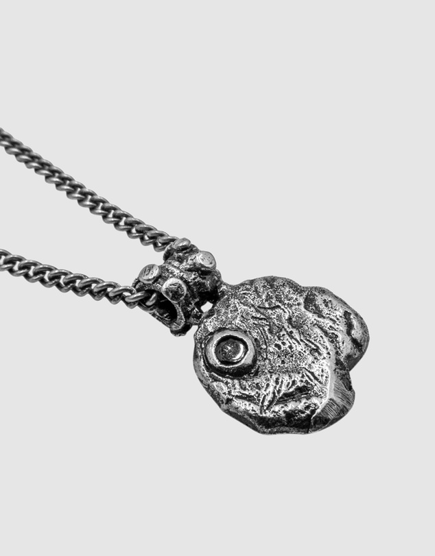 Haze & Glory - ICONIC EXCLUSIVE - Dark Coin Necklace in Oxidised 925 Silver