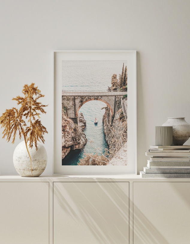 Olive et Oriel - Amalfi Coast Art Print