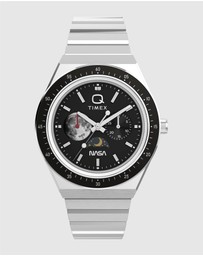 TIMEX - Q Timex NASA 40mm Stainless Steel Bracelet Watch