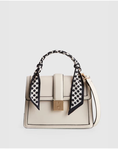 Laura Jones - Scarf Top Handle Bag