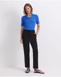 Sportscraft - Rosa Tapered Linen Pant