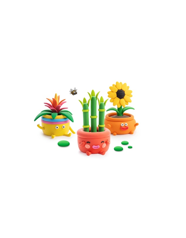 Hey Clay - Plant Friends Set