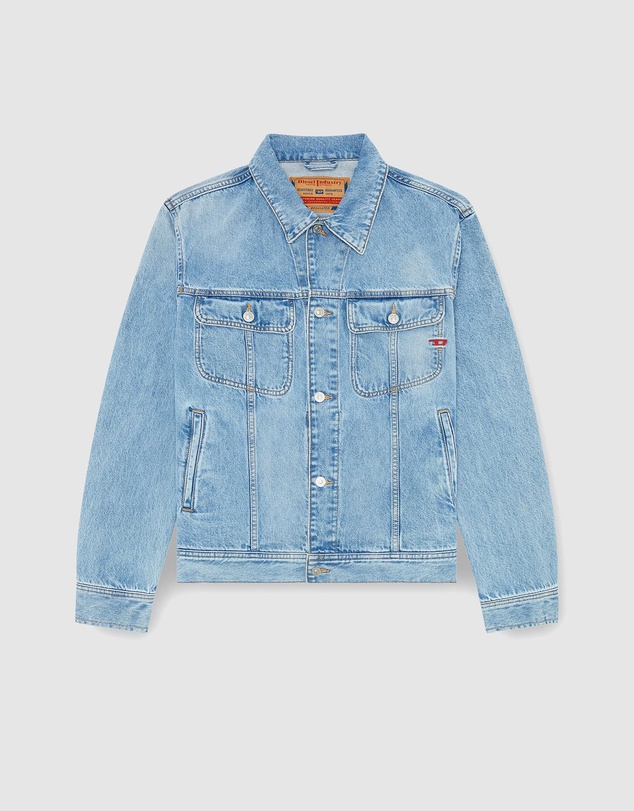 Diesel - Regular-fit trucker jacket