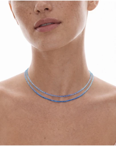 Miz Casa and Co - Crystal Beaded Necklace Stack
