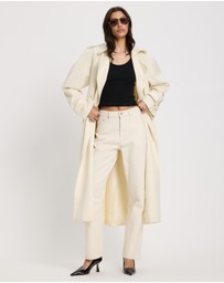 Minima Esenciales - High Rise Straight Leg Jeans