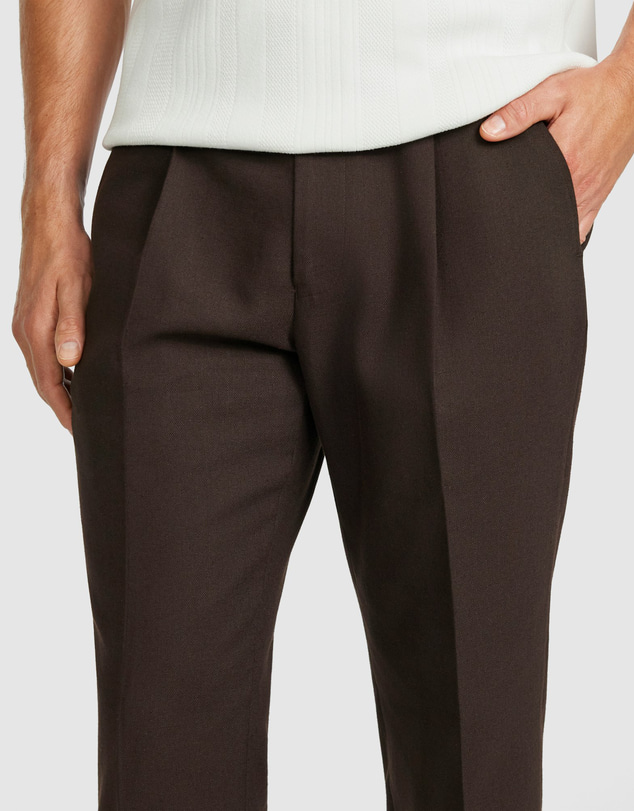 Tarocash - Bayfield Pleat Linen Pant