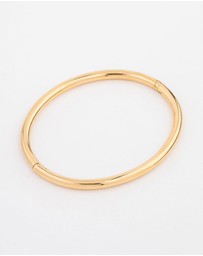 Lovisa - Waterproof Gold Plated Stainless Steel Simple Hinge Bracelet