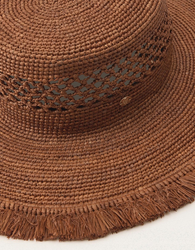 Helen Kaminski - Ivy Raffia Boater Hat