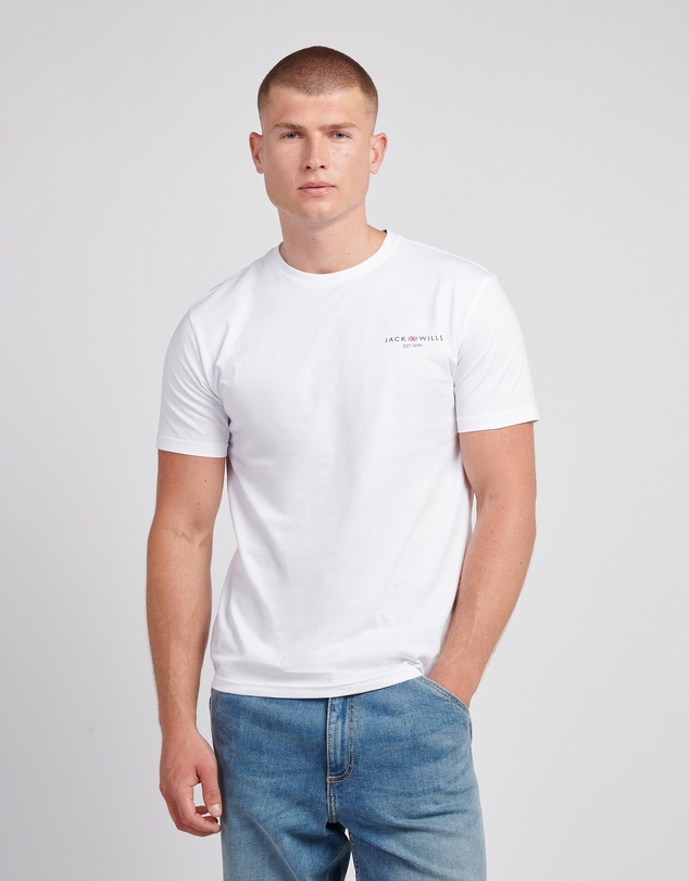 Jack Wills - Chest Union Flag T-Shirt