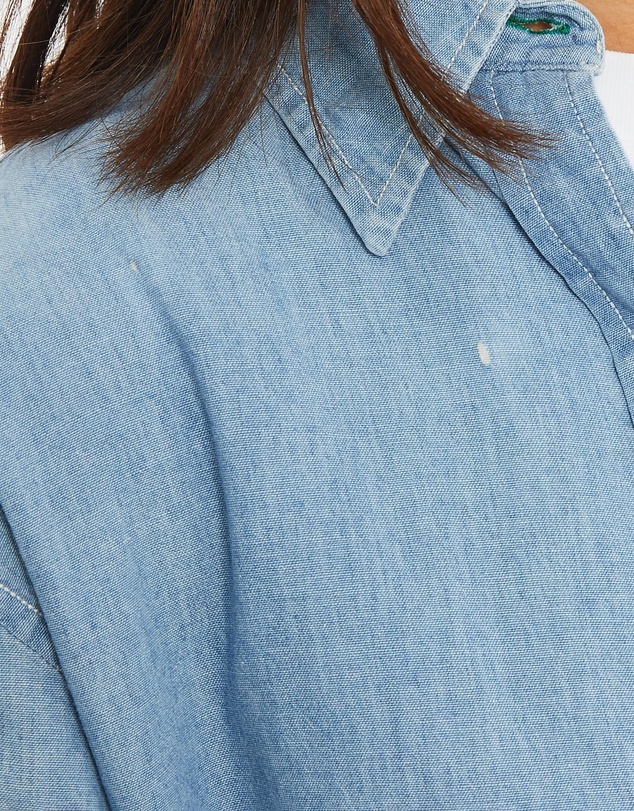 Vintage by The Real Deal - Pre Loved - Vintage 90s Tommy Hilfiger Chambray Button Up Shirt