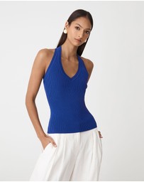Forcast - Chantell Halter Knit Top