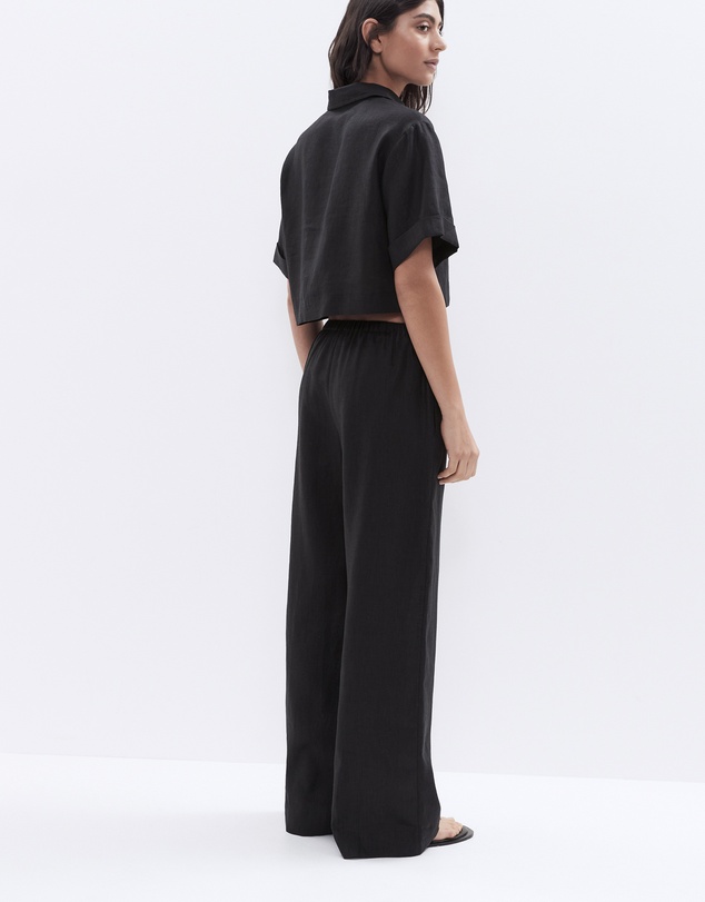 UNISON - Linen Wide Leg Pant