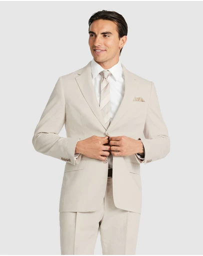 Tarocash - Jaeden Slim Linen Suit Jacket