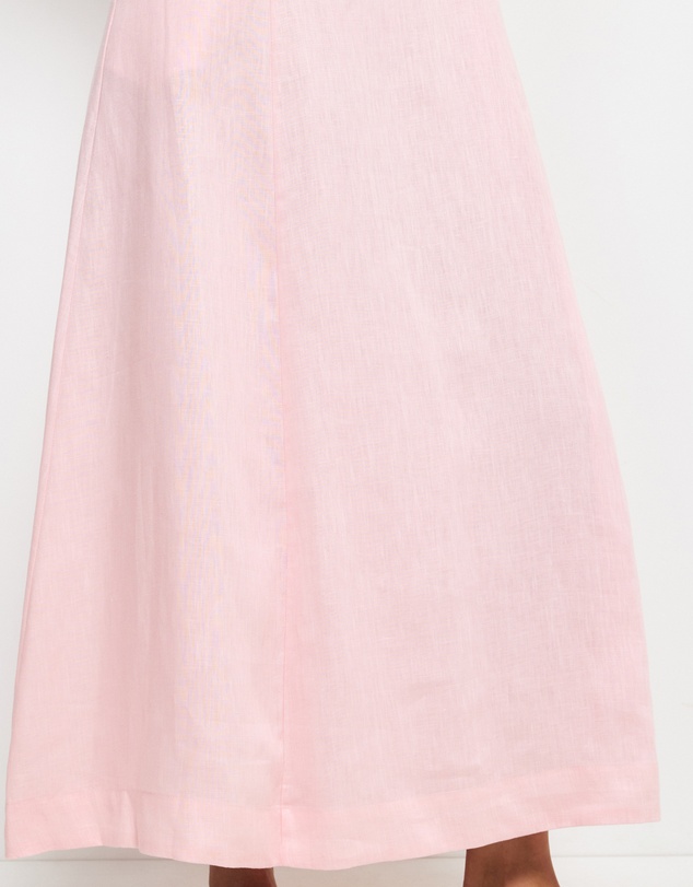 AERE - Fern Linen Maxi Dress