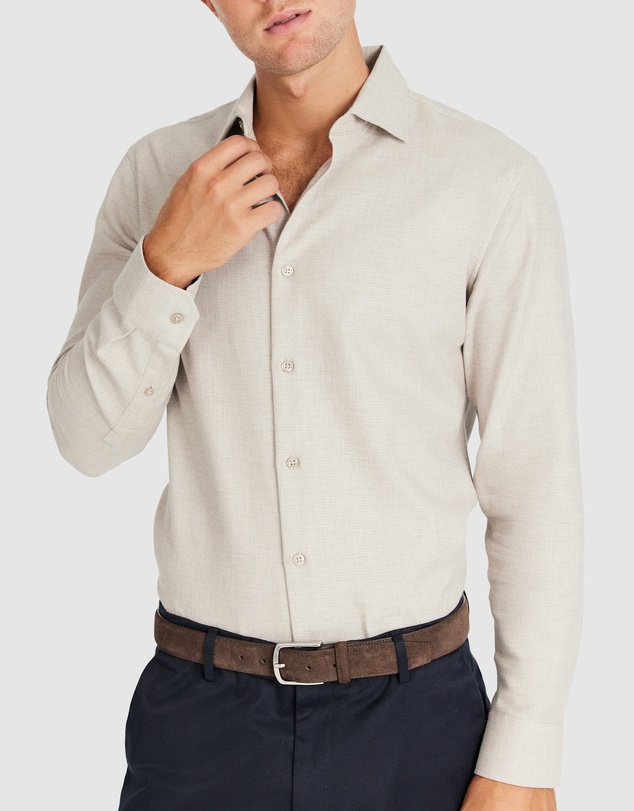 Tarocash - Iggy Slim Textured Shirt