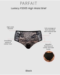 Parfait - Luxlacy Smoothing High-Waist Lace Brief