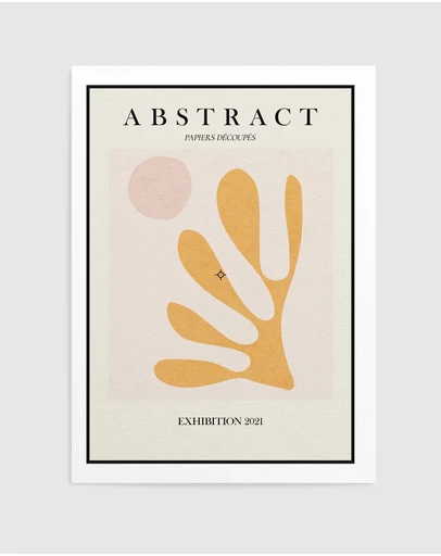Olive et Oriel - Papiers Decoupes I Art Print