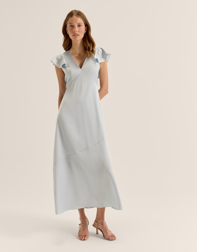 Review - Montreal Flounce Sleeve Dress