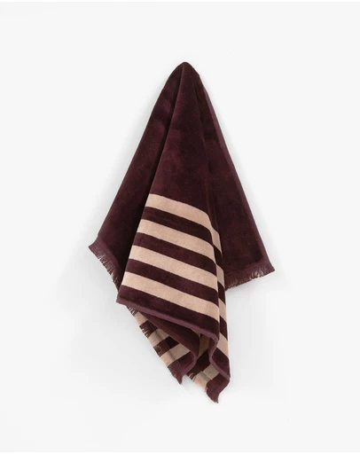 Aura Home - Palma Stripe Australian Cotton Hand Towel