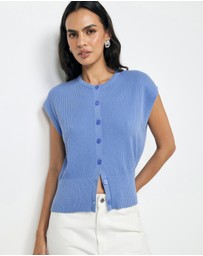 AERE - April Organic Cotton Knit Vest