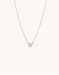 Bianc - Small Star of David Necklace