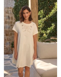 NEXT - Embroidered Jersey Summer Mini Dress