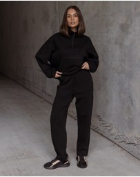 ALEXANDRA - Tats Pants Black