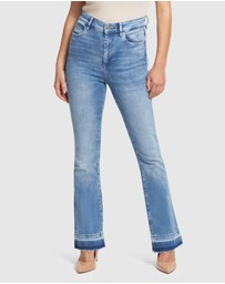 GUESS - Pop 70's High-Rise Flared Jeans