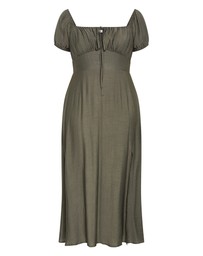 City Chic - Abbigail Split Maxi Dress