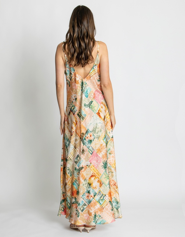 KACHEL - Hazel Slip Maxi Dress
