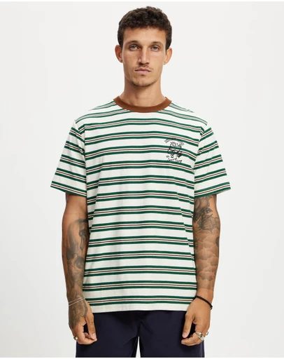 Rhythm - Peace Sun Vintage Stripe SS T-Shirt