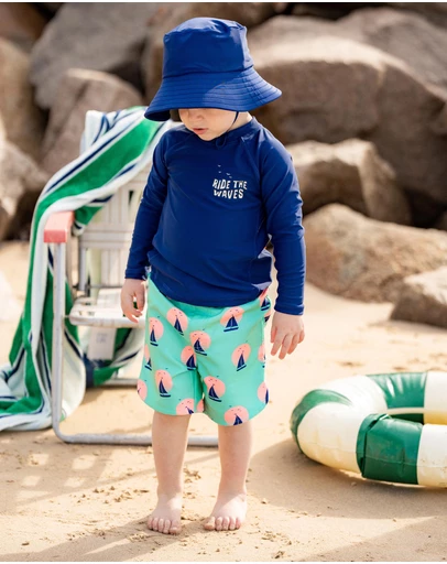 Minihaha - Jarvis Green Boardshorts - Kids