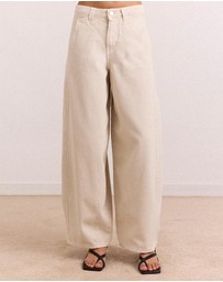 Damson Madder - Barrel Erika Jeans