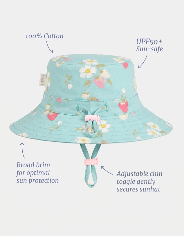 Toshi - Strawberry Fields Sunhat - Babies-Kids