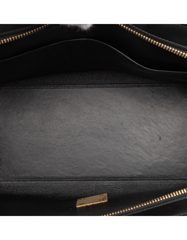 Pre-Loved by Azura Reborn - Pre-Loved Small Tricolor Leather Trapeze Satchel