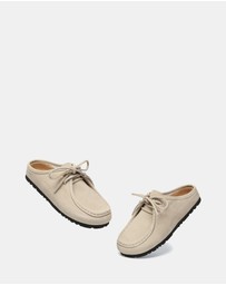 EVERAU - EverAU Ugg Yancy Cow Suede Upper Loafer Oxfords Flats
