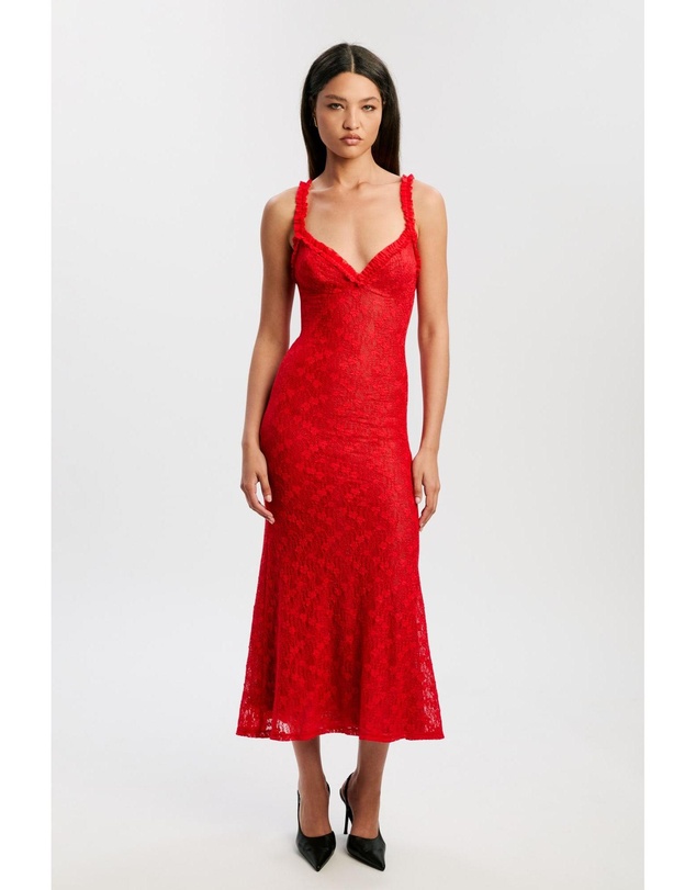 Bardot - Alegra Stretch Lace Midi Dress