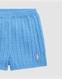 Polo Ralph Lauren - Mini-Cable Cotton Shorts (7YRS-16YRS)