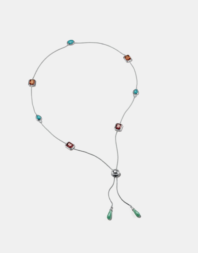 THOMAS SABO - THOMAS SABO Elyndra Necklace with Multi-coloured Stones