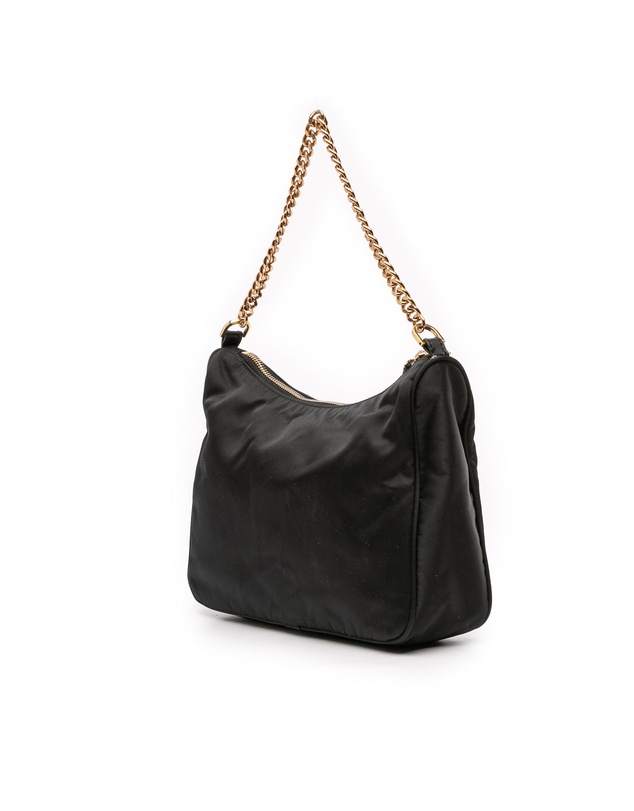 Versace - Pre-Loved Nylon Tribute La Medusa Chain Satchel