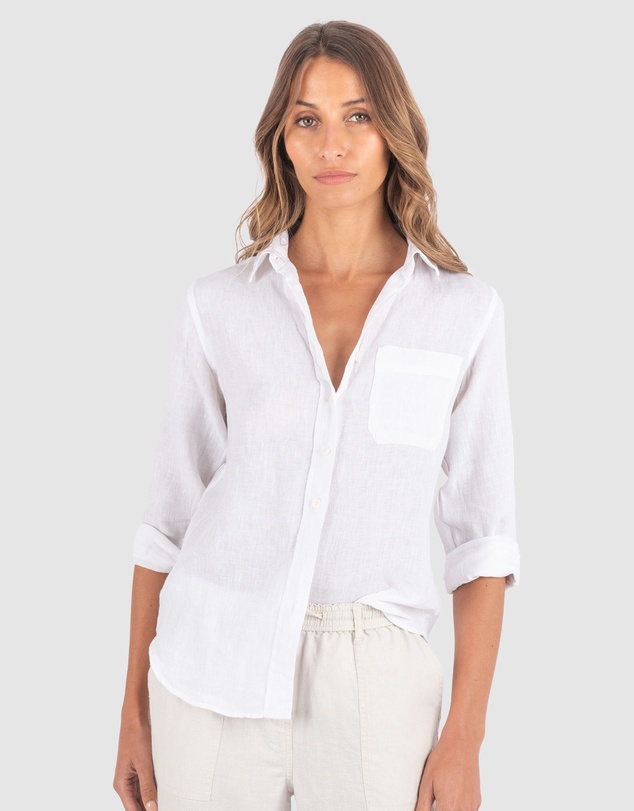 CAMIXA - IRIS Linen Shirt