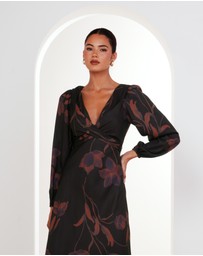 Pilgrim - Cher Wrap Front Maxi Dress
