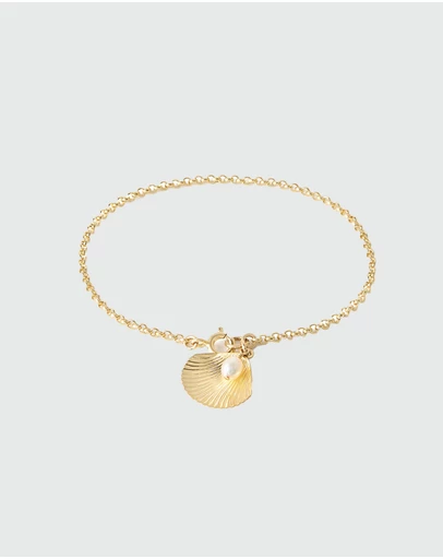 Alana Maria - Ula Shell Bracelet - Gold
